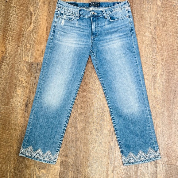 LUCKY BRAND  Women’s Denim Capri Jeans - Picture 2 of 11